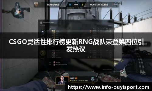 CSGO灵活性排行榜更新RNG战队荣登第四位引发热议